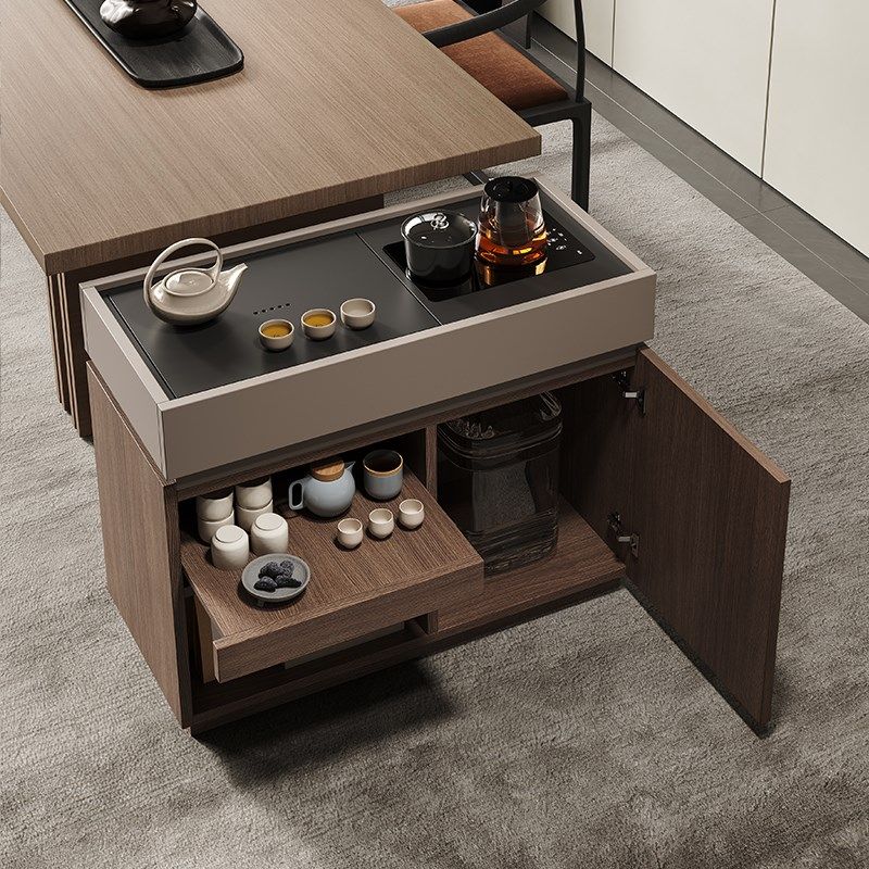 新中式高级可移动茶水柜烧水壶一体边几家用客厅沙发侧边泡茶台桌,住宅家具,家用茶台/茶桌,淘宝优惠券,粉丝福利购,淘宝优惠卷