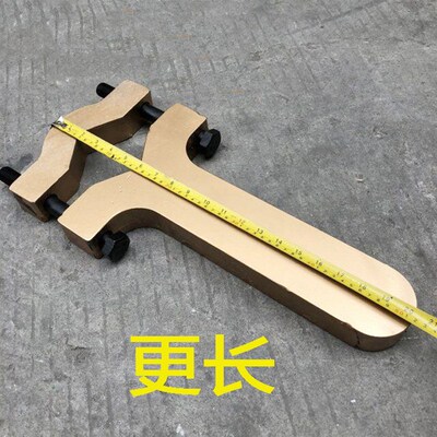 挖掘机换油缸扳手拆卸油封工具维修挖机液压油缸二抓活塞万能扳手