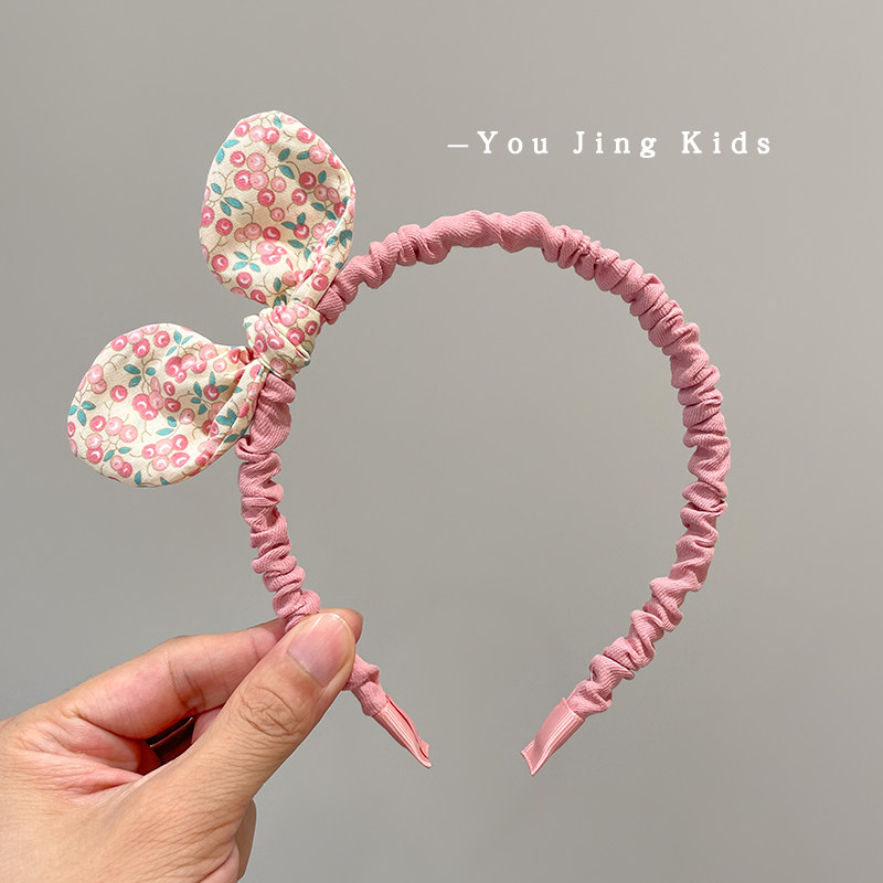 韩国儿童发箍宝宝蝴蝶结碎花兔耳朵发卡女童可爱头箍女孩学生发饰,童装/婴儿装/亲子装,发饰,淘宝优惠券,粉丝福利购,淘宝优惠卷