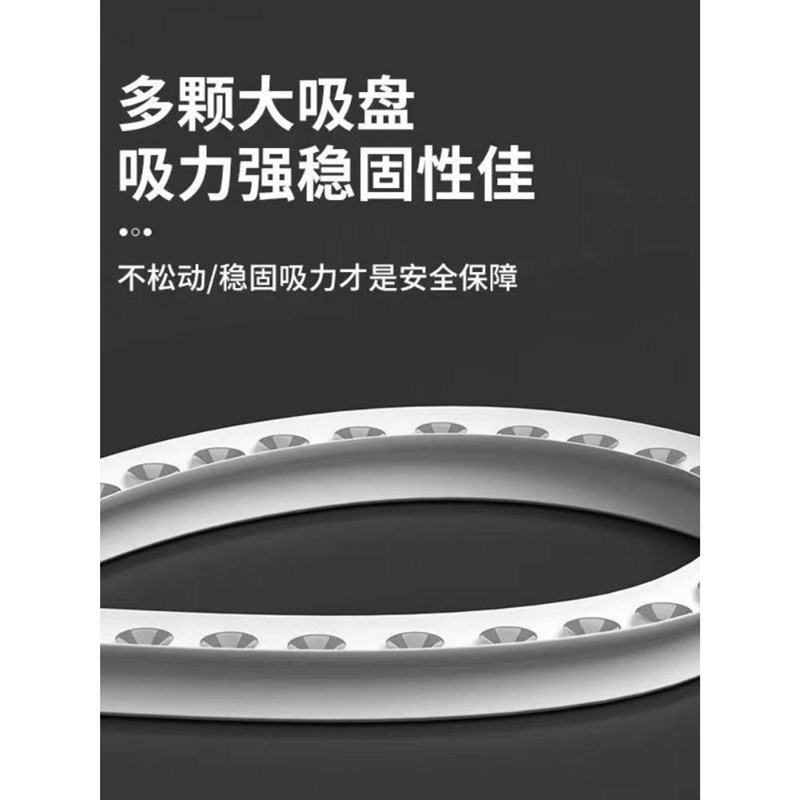 卫生间洗澡挡水板吸盘式挡水条浴室可移动可拆卸干湿分离挡水神器