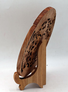 天然香樟木小托架 桌面摆设实木板画底座支架小摆件工艺礼品包邮