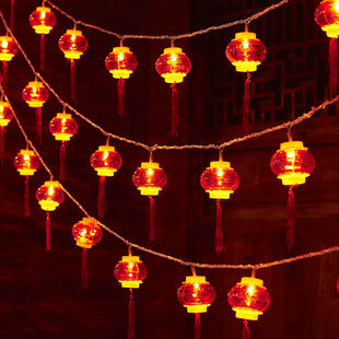 户外防水挂树灯笼发光结婚院子彩灯氛围布置装饰树挂的树上小串灯