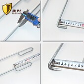 卷帘门钩子镀锌消防拉钩钩子铁钩子商铺卷帘钩子6810mm粗