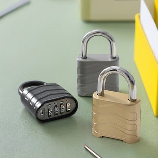密码挂锁大号学生宿舍金属锁门户外四位密码家用老式仓库小挂锁具