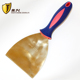 防爆油灰刀橡胶柄铜铲刀黄铜泥子刀刮刀1寸 6寸手动铜铲刀1.5mm厚