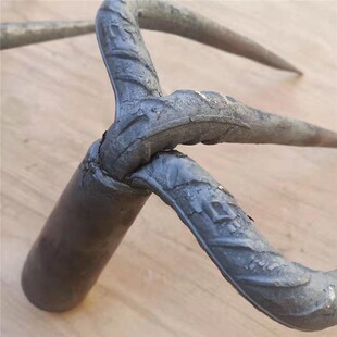 锄头农用老式抓钩三齿耙四齿耙铁耙抓钩泥耙刨地耙翻地松土耙木柄
