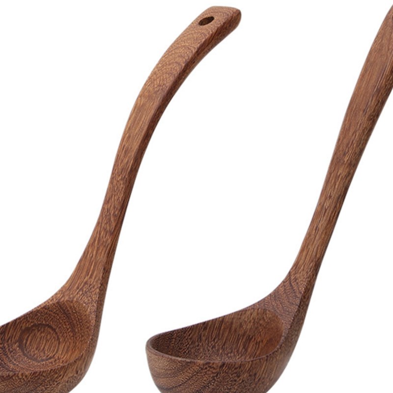 厨房宿舍家用不粘锅锅铲无漆家用长柄木铲鸡翅木铲