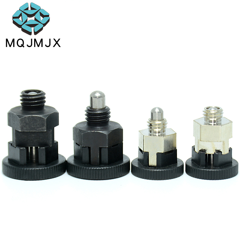 PMXSB/PMXYSB旋钮柱塞简易型分度销复位自锁卡扣定位柱销弹簧锁销