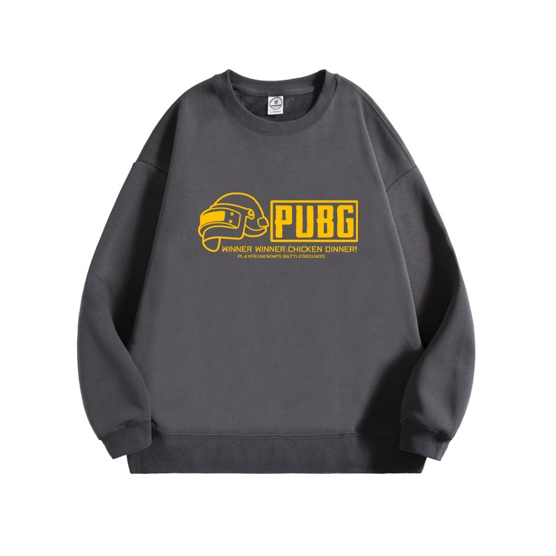 PUBG绝地求生吃鸡圆领卫衣连卫衣
