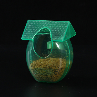 新款鸟用防甩防撒鸟食盒画眉鹩哥防撒百灵鸟食杯小料器鸟食碗