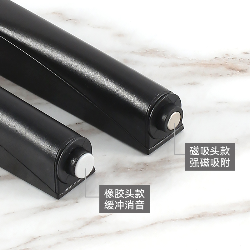 柜门反弹器按压式隐形门免拉手回弹器衣柜暗装强磁门碰磁吸按弹器