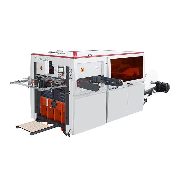 厂家生产卷筒压纹压痕模切机中速高速型自动收集烟盒礼品袋模切