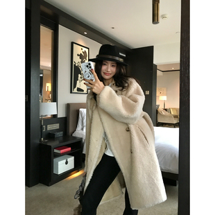 Alone 女士外套J580 Savor龙喜儿秋冬轻奢100纯绵羊毛加厚保暖长款