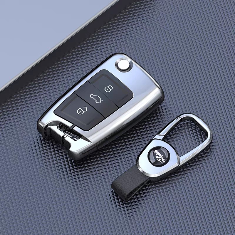 大众钥匙套朗逸凌渡宝来途观L速腾迈腾探岳帕萨特途岳id3汽车壳扣