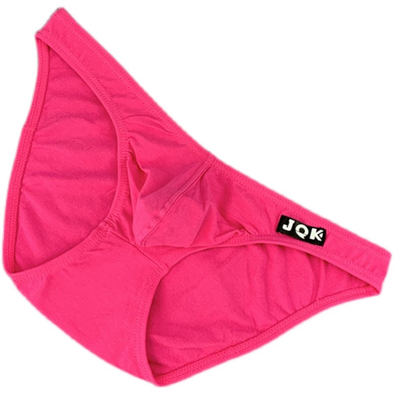 男士三角内裤全棉透气性感时尚修身低腰纯棉柔软舒适小三角裤头