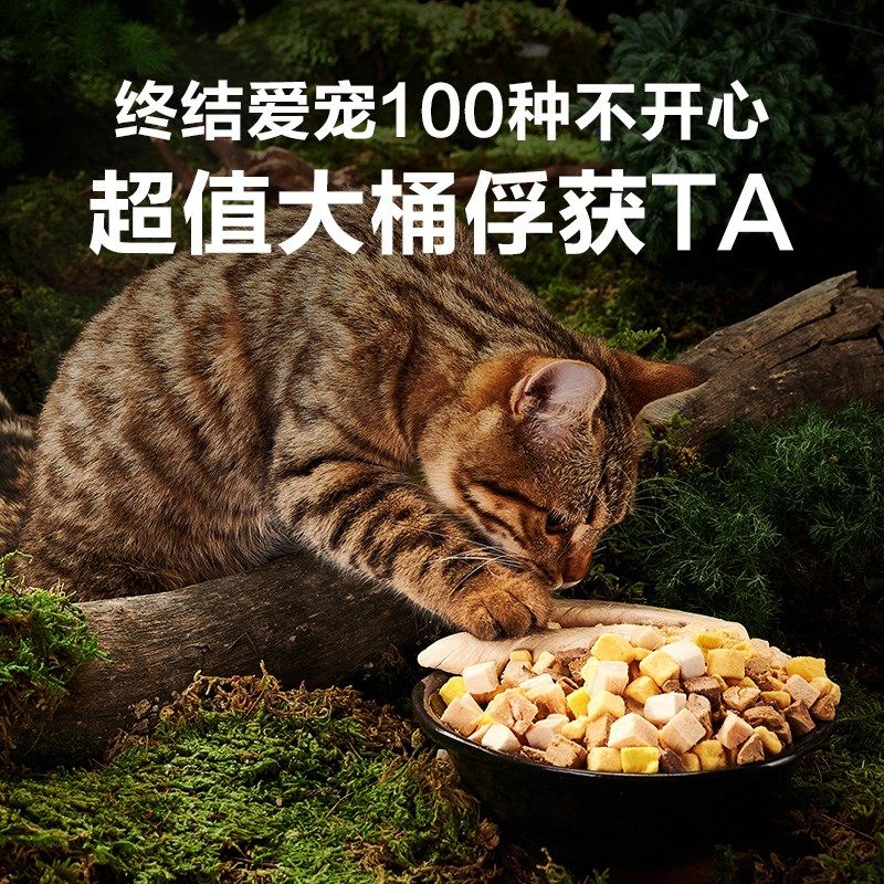 网易天成五拼冻干猫零食鸡胸肉鸡肉粒桶猫咪冻干营养增肥幼猫80g,宠物/宠物食品及用品,猫冻干零食,淘宝优惠券,粉丝福利购,淘宝优惠卷