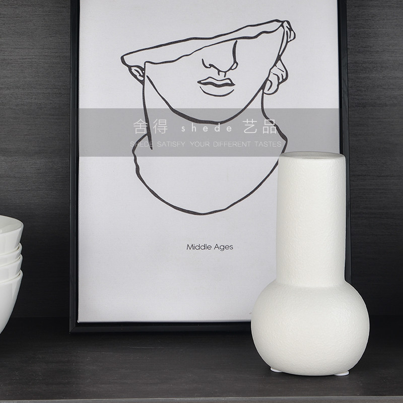 展厅橱柜层架软装饰品咖啡豆密封罐花瓶餐盘碗样板房厨房摆件组合