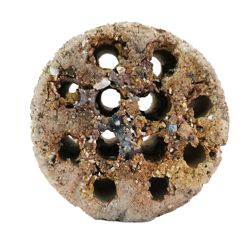 煤渣多肉蜂窝煤球渣整球颗粒兰花土营养土炉渣块透水透气花盆垫底