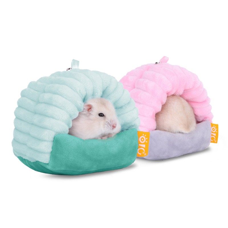 包邮 仓鼠窝别墅西施熊仔保暖棉窝过冬用品仓鼠棉窝