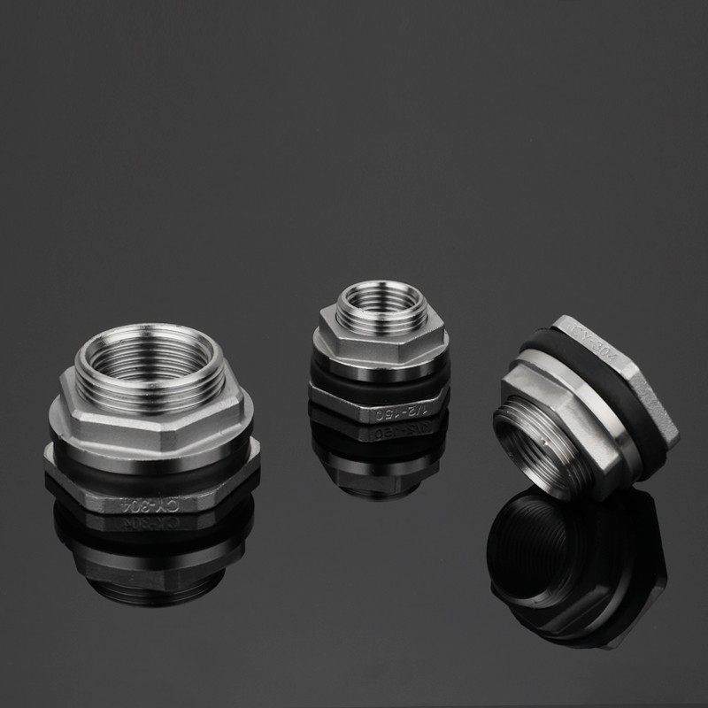 304不锈钢水箱接头配件水塔水桶鱼缸出水接口4分6分1寸1.2寸1.5寸