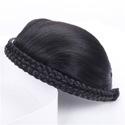 刘海假发片隐形无痕修脸发箍齐刘海假发女带刘海的头箍发卡假刘海