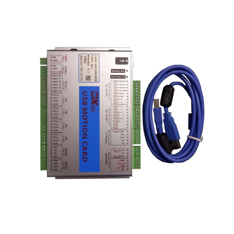 芯合成 usb mach3控制卡 雕刻机控制器 支持无线 有线电子手轮