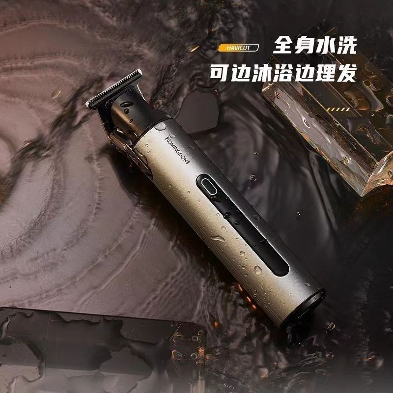 理发器油头电推剪雕刻痕小推子专业发廊剃头发刀光头神器专用推白