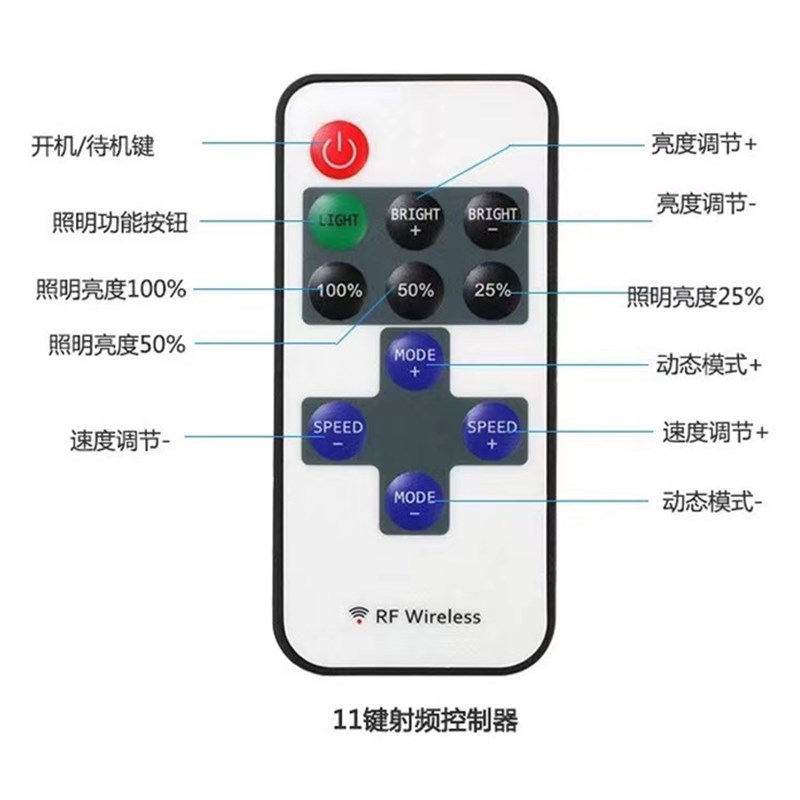 12V遥控插电接线COB灯带窗帘盒专用高亮度LED线性灯条自粘免开槽