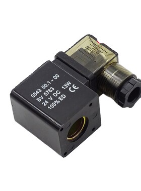电磁阀线圈 0543 00.1-00 BV5763线圈 PU电磁阀线圈220V 22VA