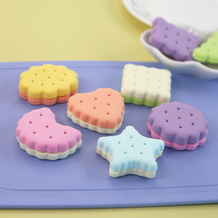 卡通馒头模具梅花波浪波点冰皮月饼翻糖饼干烘焙花样面食面点工具