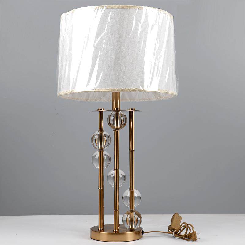 家具软装饰品室内居家台灯金属床头灯欧式轻奢创意灯饰摆件新中式,纺织面料/辅料/配套,纺织机械配件,淘宝优惠券,粉丝福利购,淘宝优惠卷