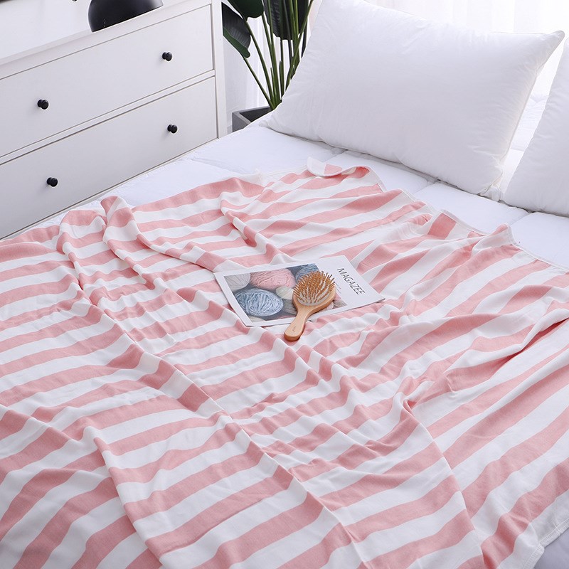 竹纤维冷感盖毯单人空调毯夏季成人儿童夏凉被午睡竹炭双人毛巾被