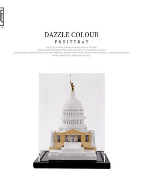 欧式建筑模型软装饰品现代简约摆件家居客厅办公室电视柜雕塑摆设