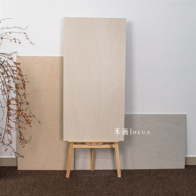 中古风仿莱姆石砂岩瓷砖厨房卫生间餐厅民宿装修白色系墙砖地砖