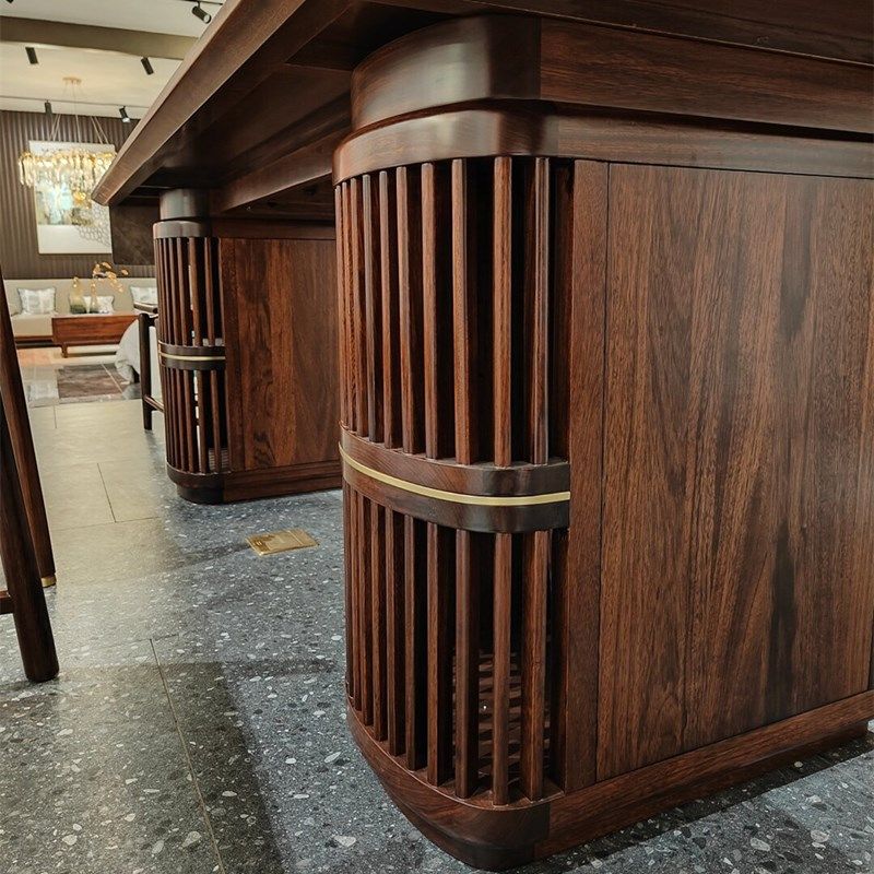 新中式茶桌椅组合乌金木实木禅意茶桌现代家用办公茶台功夫泡茶桌,住宅家具,家用茶台/茶桌,淘宝优惠券,粉丝福利购,淘宝优惠卷