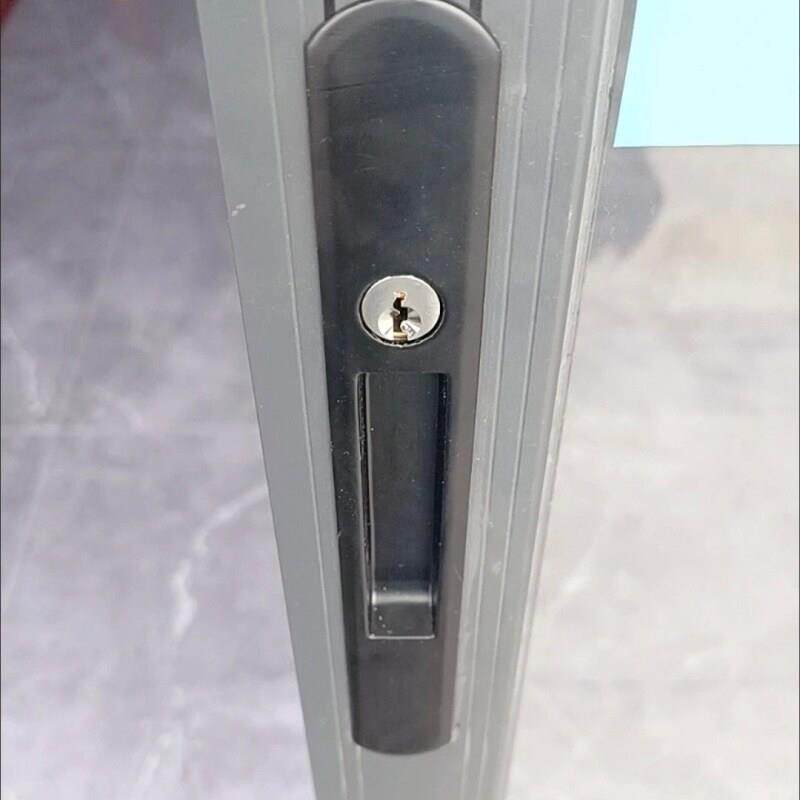 90钩锁阳台断桥铝拉门移门拉门窗单面铝合金锁扣双面平移窗锁
