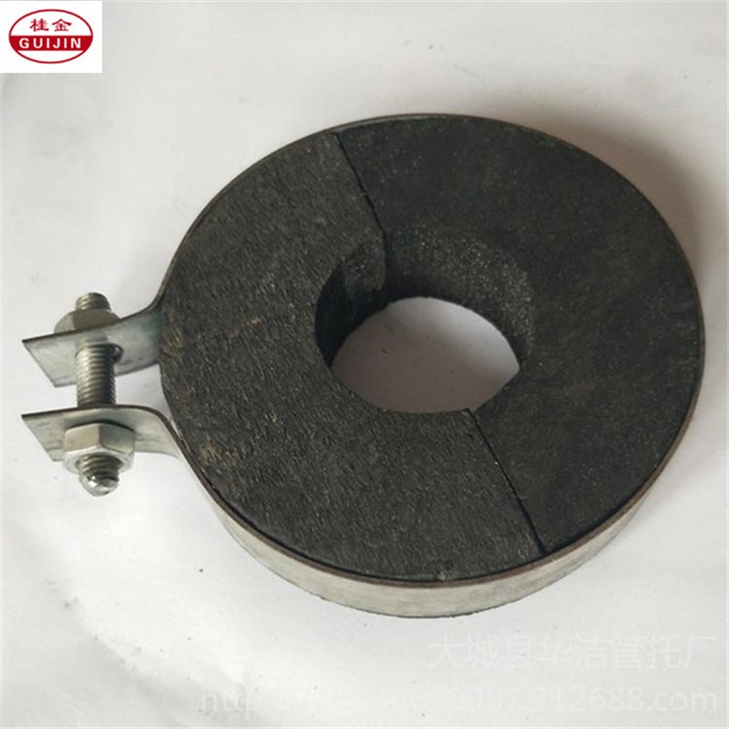 桂金管托 橡塑管道k托码 T型管托 P型管卡木质管托 聚氨酯隔热木