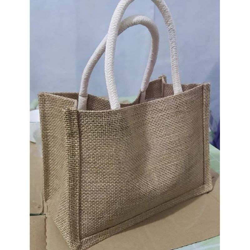 麻布袋定制logo亚麻手提袋麻袋环保购物袋棉麻袋子黄麻帆布
