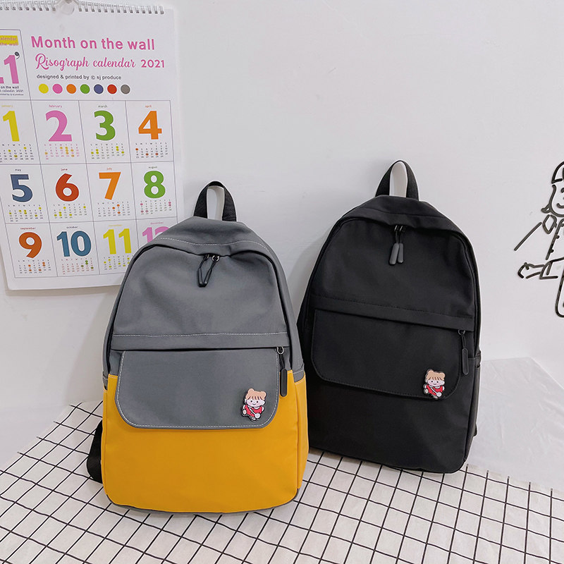 韩版儿童补课双肩包中小学生女孩书包