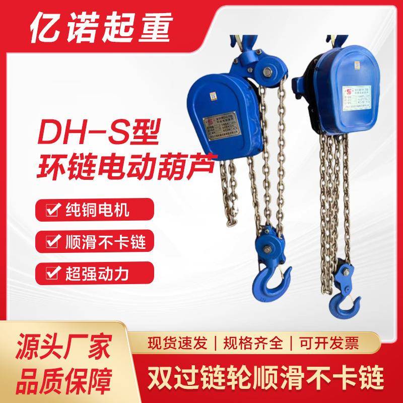 跨境瑞玛特超强动力环链电动葫芦DH-S型380V链条式起重机现货