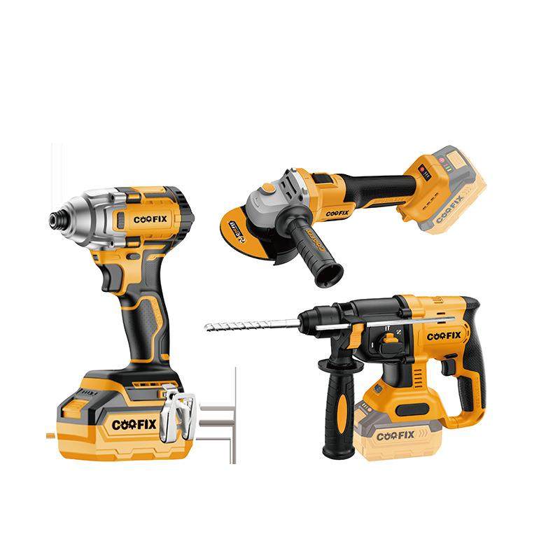 Coofix库菲锂电工具套盒充电式电锤冲击钻电动扳手角磨锤钻凿切割,五金/工具,家用工具组套,淘宝优惠券,粉丝福利购,淘宝优惠卷