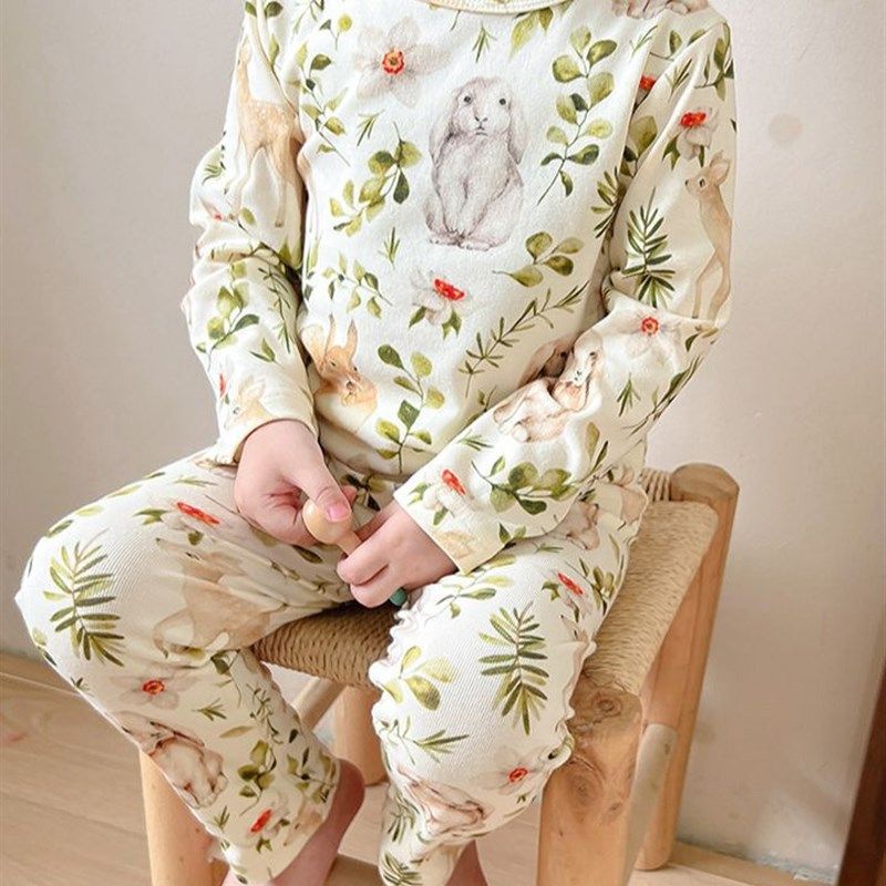 儿童秋冬纯棉秋衣秋裤1岁宝宝冬装家居服男女童打底内衣套装睡衣2,童装/婴儿装/亲子装,家居服套装,淘宝优惠券,粉丝福利购,淘宝优惠卷