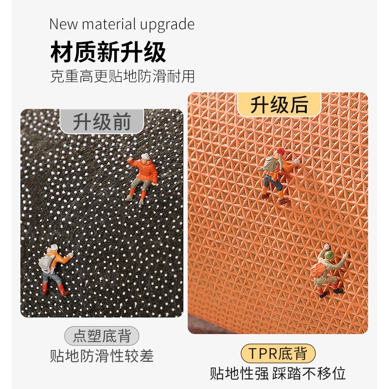 入户门地垫耐脏进门门口玄关门垫轻奢家用室内防滑脚垫可裁剪地毯