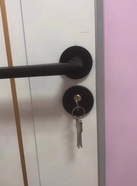 房间门锁家用室内卧室通用型黑色老式实木房门锁欧式静音门把手