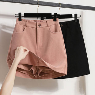 高腰a字休闲裤 防走光包臀短裙女夏季 裙半身裙子 超大码 2022年新款