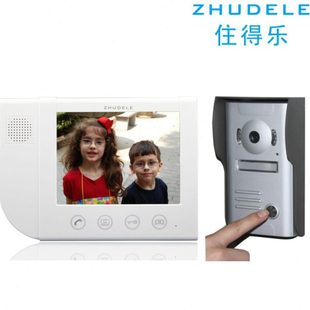 彩色可视对讲门铃 住得乐 触摸安键 可视门铃 可视门铃638M 8.3寸