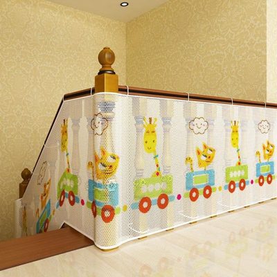 楼梯栏杆防护网儿童防坠网复式幼儿园扶手安全网围挡护栏阳台防摔