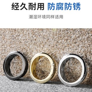 非金属电脑办公桌面穿线圈孔塑料盖板装饰圈过线保护套洞口集线盒