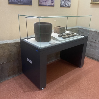 博物馆玻璃展示柜企业展厅纪念馆陈列柜台产品柜古董文物展览柜台