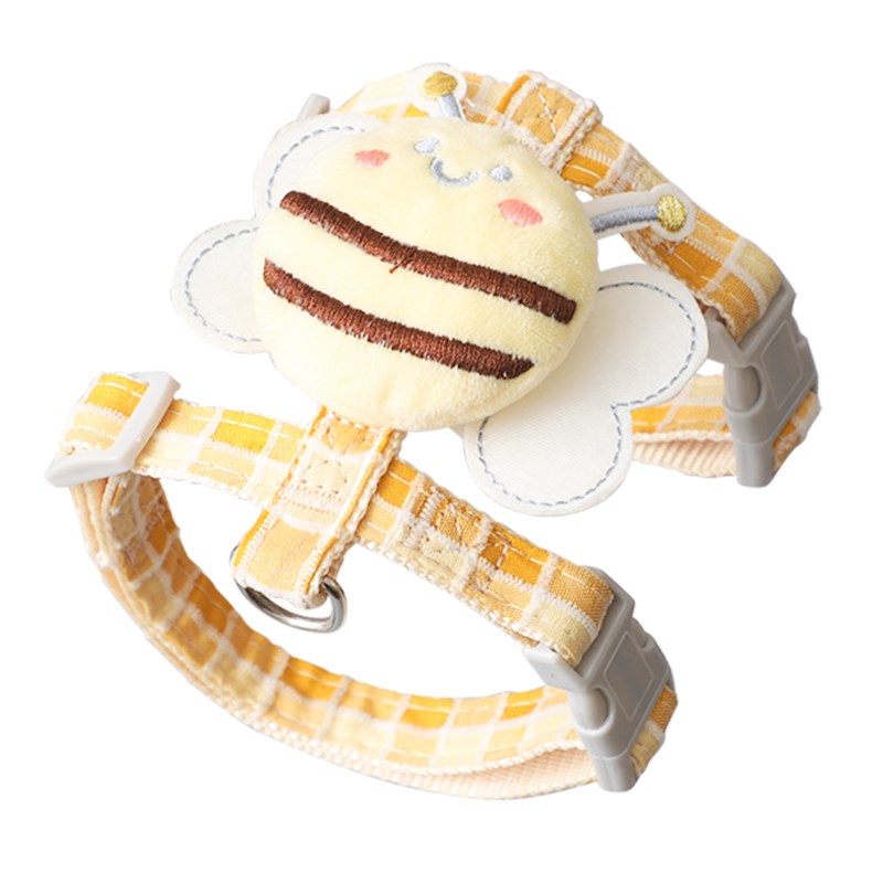 宠物牵引绳工字溜猫绳网红防挣脱可调节夏天出门幼猫栓猫咪的绳子